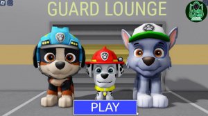 ЩЕНЯЧИЙ ПАТРУЛЬ! СКАЙ С ЧЕЙЗОМ на американских горках! БАРРИ СБЕЖАЛ ИЗ ТЮРЬМЫ! #Роблокс #обби