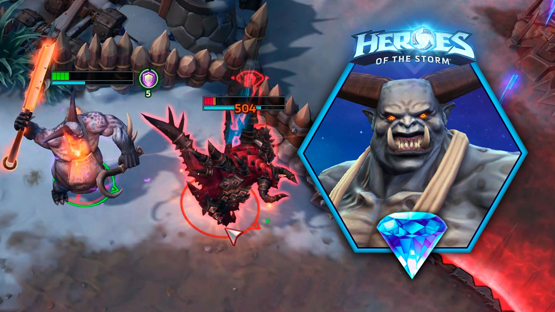 Мясник в Heroes of the Storm (HotS): Двух саппортов достаточно, чтобы играть без танка?