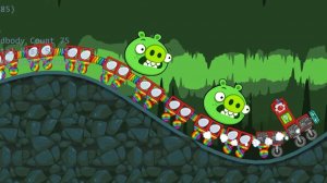 🤡СВИНКИ-КЛОУНЫ крадут Яйцо на Длиннейшем Поезде!