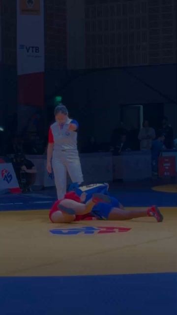 Suleimon RUKAYAT NGR became the first-ever winner of the World SAMBO Cup in the Blind SAMBO!
