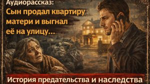 Аудиорассказ: Сын продал квартиру матери и выгнал её на улицу… Но наследство всё изменило