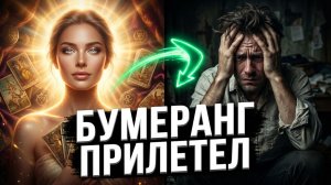ЕГО БУМЕРАНГ! ⚡️ Что он получит за твою боль (Расклад Таро)