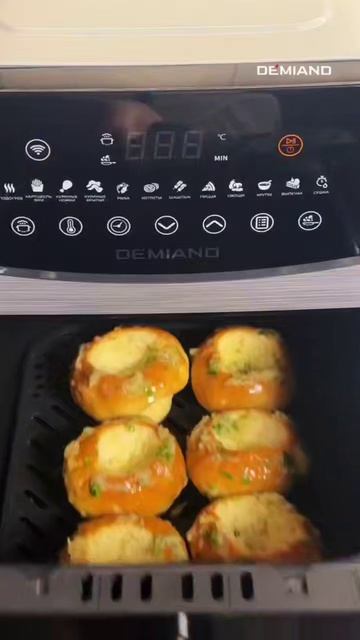 Мини-булочки с сырным соусом и зеленью 🥖🧀