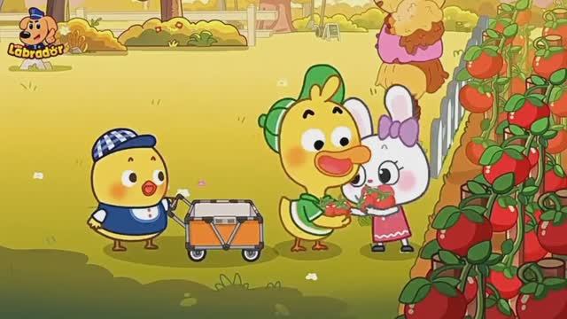 Храбрый шериф Лабрадор машина-призрак на ферме  познавательный мультфильм.