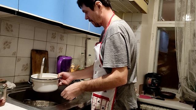 Варим компот из сушёных яблок