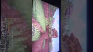 спидран Майнкрафта на сложности лёгкая