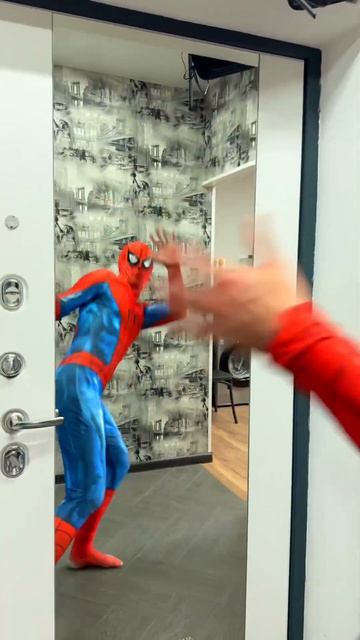 Spider-Man was scared of himself #spiderman