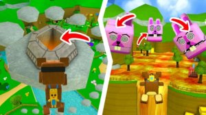 СЕКРЕТНОЕ МЕСТО в парке Turtletown! /Прохождение игры Super Bear Adventure!