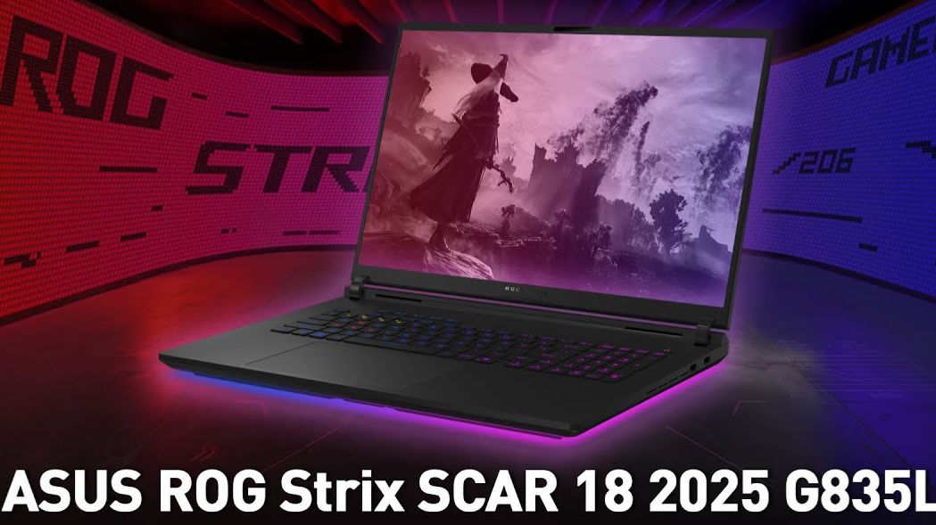 ASUS ROG Strix SCAR 18 G835LX-SA034W - большая мощь в большом корпусе
