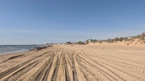 16.04.Песчаные пляжи Анапы. Фонтан в Крещенском парке.