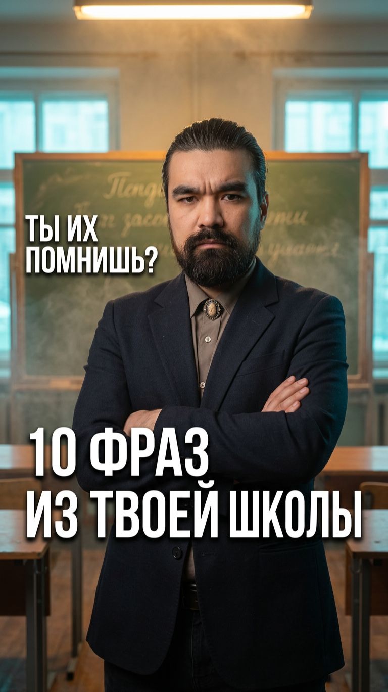 📚 Десять фраз, которые говорил каждый учитель в твоей школе