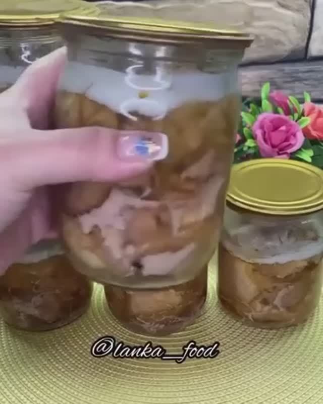 Домашняя тушёнка.