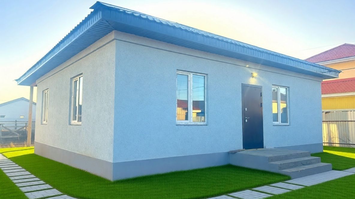 Новый дом коттедж с отделкой под ключ с забором и воротами асфальт 7-922-179-4-179