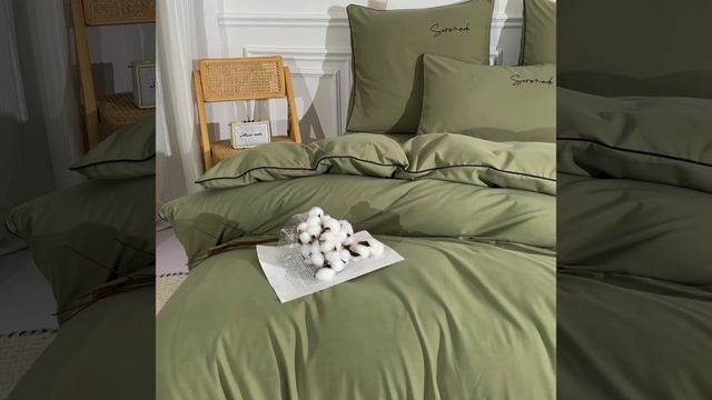 Комплект постельного белья Однотонный Сатин «Горчичная серенада»