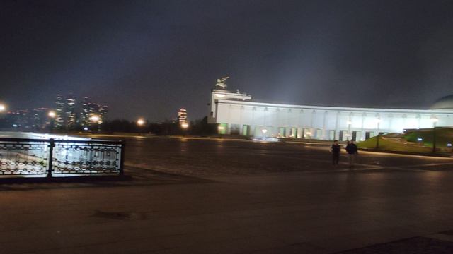 Вид из Поклонной горы.