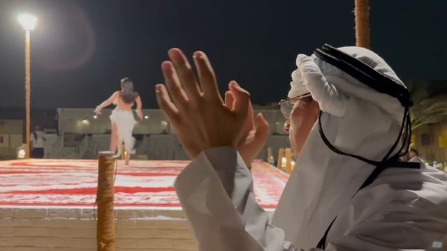 Аплодисменты от шейха за танец живота в Дубае