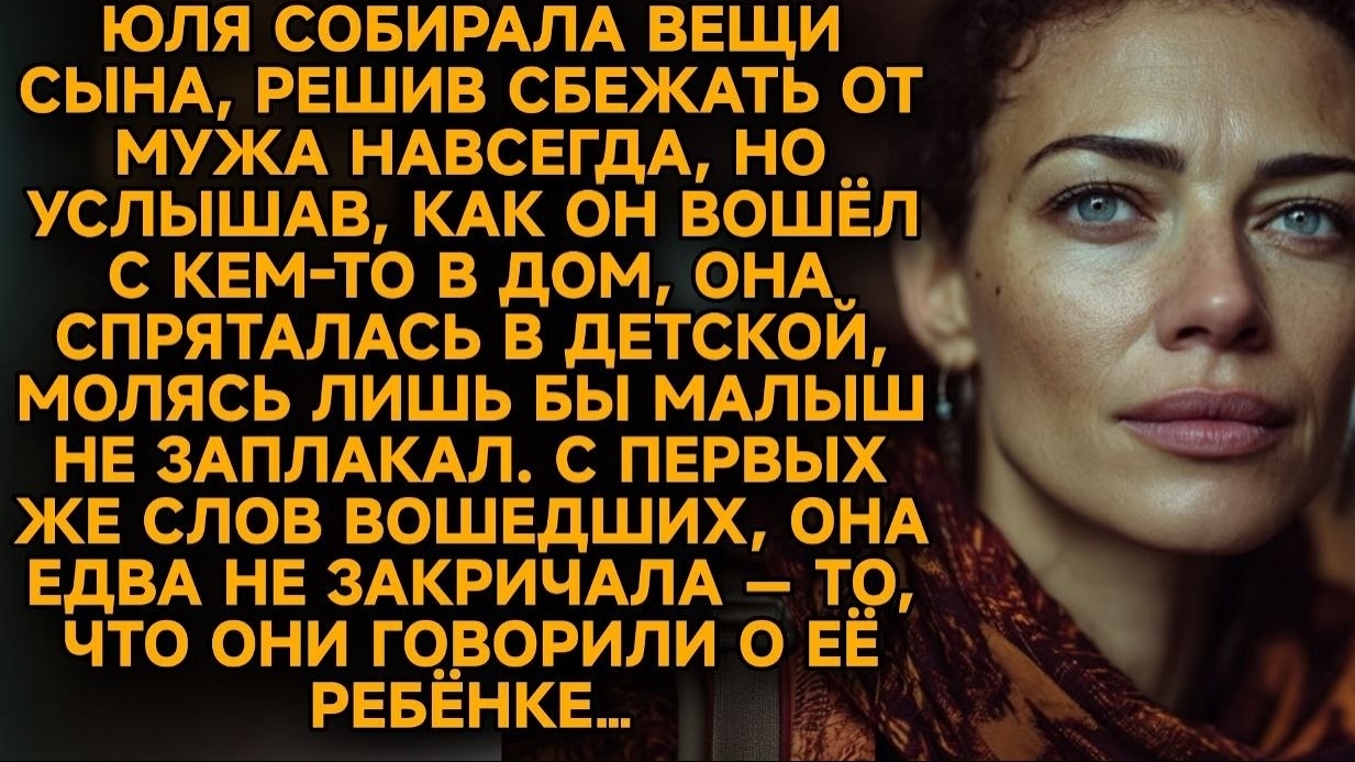 «Заберёшь у жены малого, а она пусть ВЫМЕТАЕТСЯ!» Подслушав такое жена ответила жёстко...