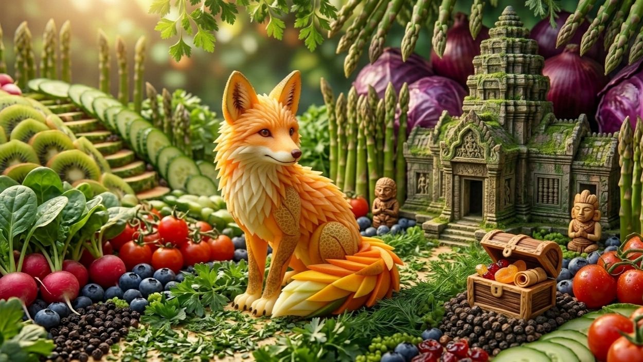 Фруктовые хрустяшки!  Слушаем как оживают витамины 