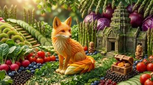 Фруктовые хрустяшки! 🍎🐹 Слушаем, как оживают витамины 🌈