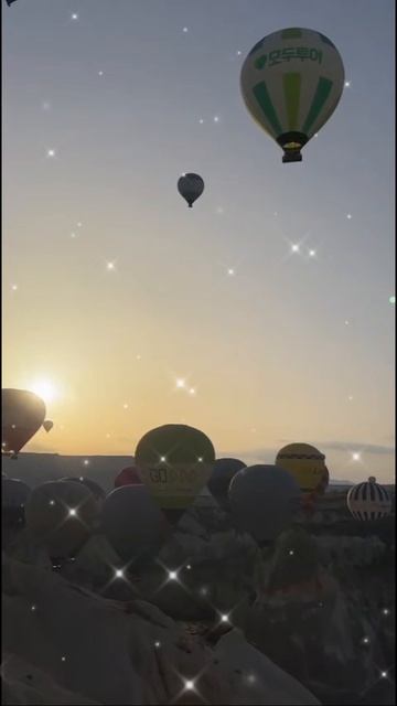 Шары над Каппадокией