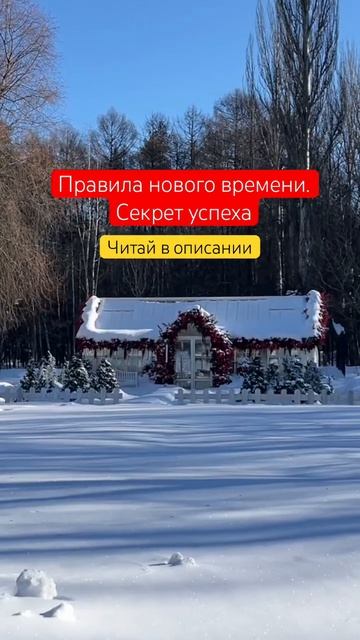 Правила успеха нового времени. Читай в описании