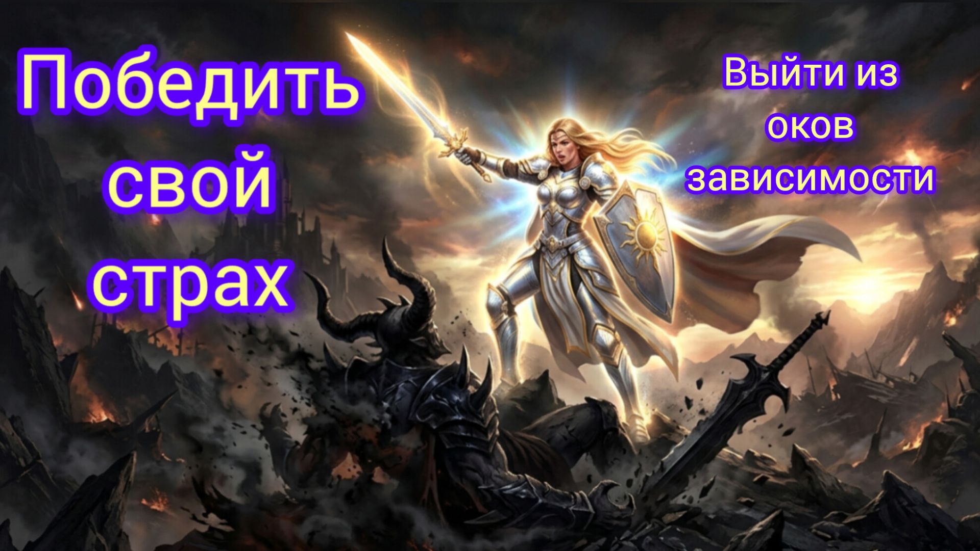 победить свой страх и выйти из оков зависимости.