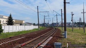 Стук колес у Витебского проспекта: железная дорога вдаль (Витебское направление)