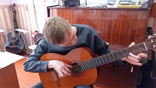 Урок. гитара