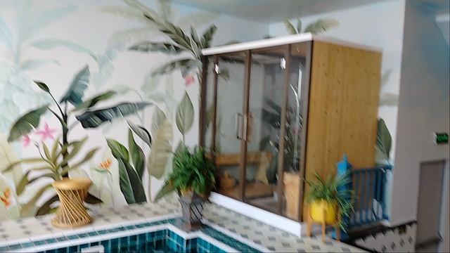 Спа-салон с неработающей сауной на 20 этаже.