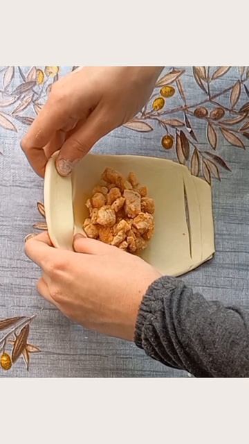 Лепка лодочек с курицей #лодочки #лепка