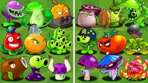 Plants VS Zombies-2 Fusion РАСТЕНИЯ ПРОТИВ ЗОМБИ Grafted mod Hybrid pvz ПВЗ МОД Битва прохождение