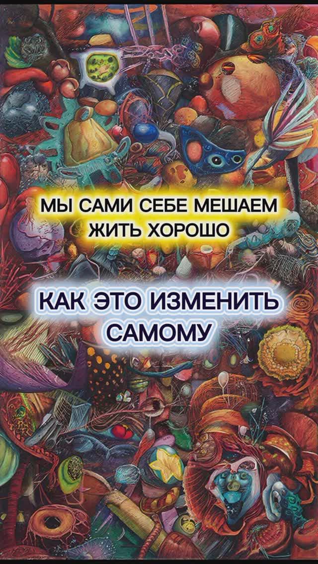 Мы сами себе мешаем жить хорошо. Как это изменить