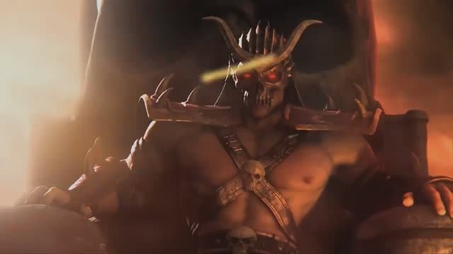 Mortal Kombat 9 - Kratos Shao Kahn - story trailer - OFFICIAL Trailer MK9 (2011)