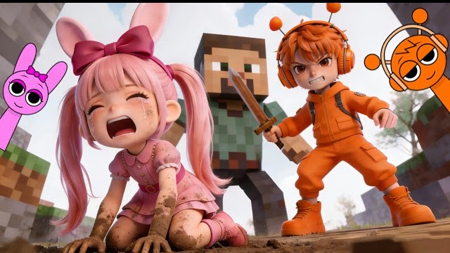 Путешествие Спрунки в Minecraft. Эпизод 1