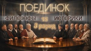 Интеллектуальный Поединок 11 апреля 2026 года. Философы vs Историки. Раунд №3 — Война