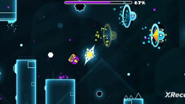 Прошёл First Race на 100%|Geometry Dash | Harder