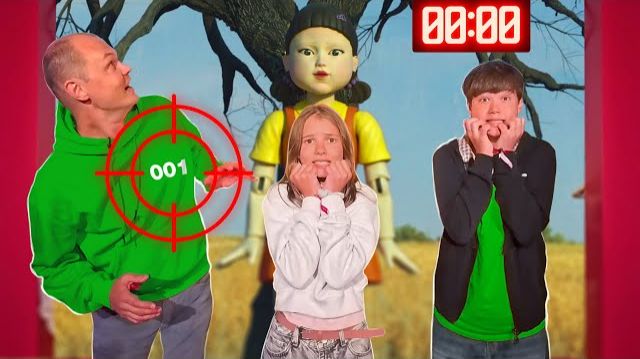 Игра в кальмара в Лондоне