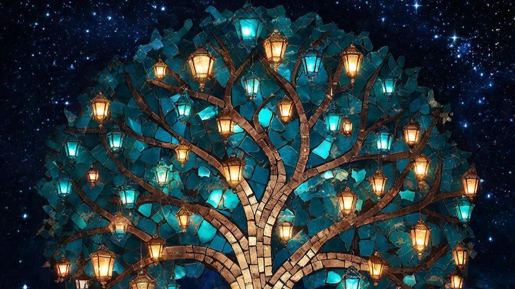 Мозаичное дерево