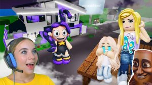 СТРОЮ БУНКЕР В НЕБЕ, ЧТОБЫ ЗАЩИТИТЬ МАЛЫША АЛЁНУ ОТ ЛИЛИ В БРУКХЕЙВЕН в ROBLOX!