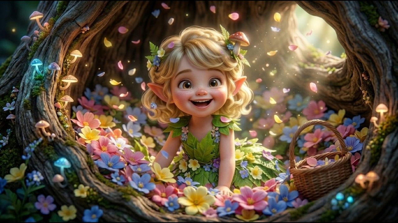 Волшебный сказочный лес🌿 Музыка для релаксации, исцеления. Мультики для детей. Мультики для малышей