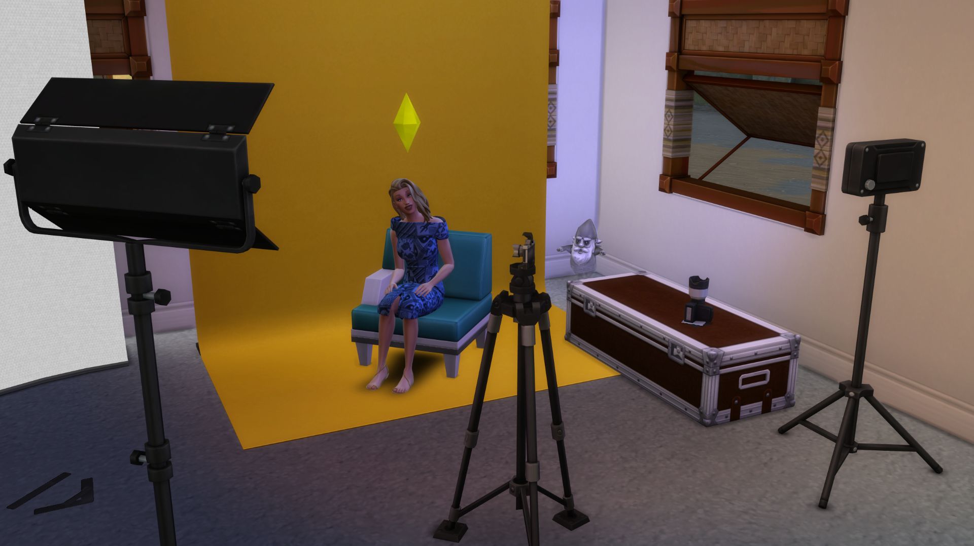 Фотогалерея. - The Sims 4. Из грязи в князи\Rags To Riches -12 эп. Достроили галерею!