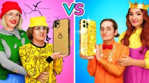 Богатый vs бедный ребёнок: гаджеты и поделки для школы 🎒