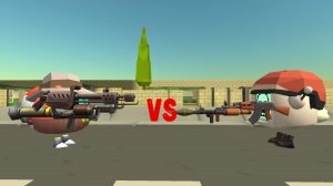 AndreyChickenGun 2.0 VS Робот-убийца