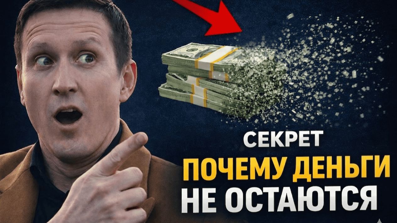 Почему у вас никогда не остаётся денег (даже если вы хорошо зарабатываете)