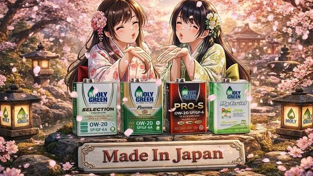 Моторные масла MOLY GREEN 0W-20 (Япония).mp4