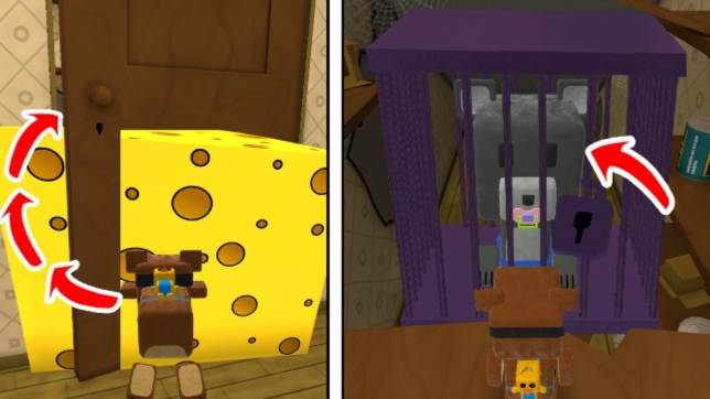 Странная комната в гигантском доме! /Прохождение игры Super Bear Adventure