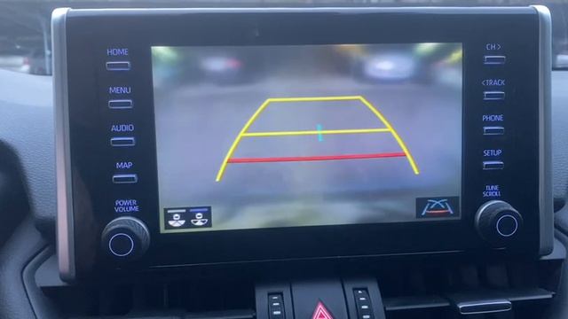 Работа омывателя камеры заднего вида на Toyota RAV4 XA50