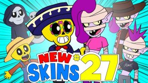 НОВЫЕ ОБЛИКИ ДЛЯ ПОКО И ЭМЗ — АНИМАЦИЯ BRAWL STARS #27