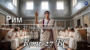 Всемирная история Как выглядел Рим в период расцвета Римской империи (ИИ-реконструкция)