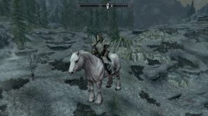 Skyrim. Летающая лошадь